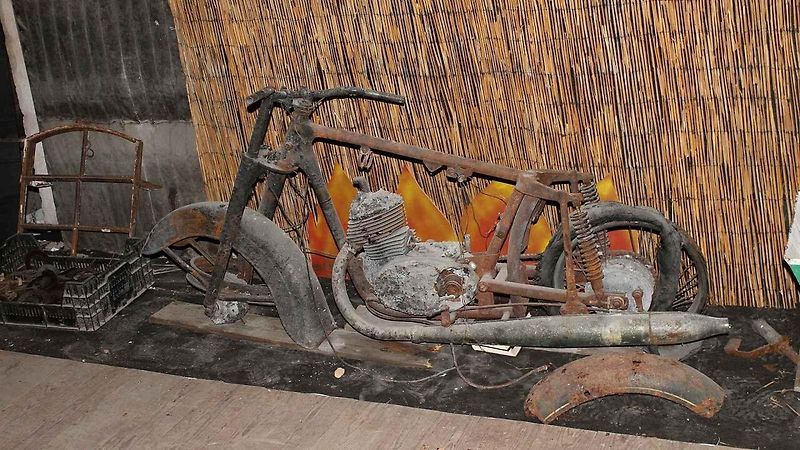 Kouzelný mlýn v Hradčanech otevírá muzejní expozici zapomenutých a ztracených motocyklů a strojů.