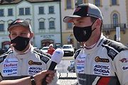 Zde jsou již spokojení vítězové Kopecký - Hloušek