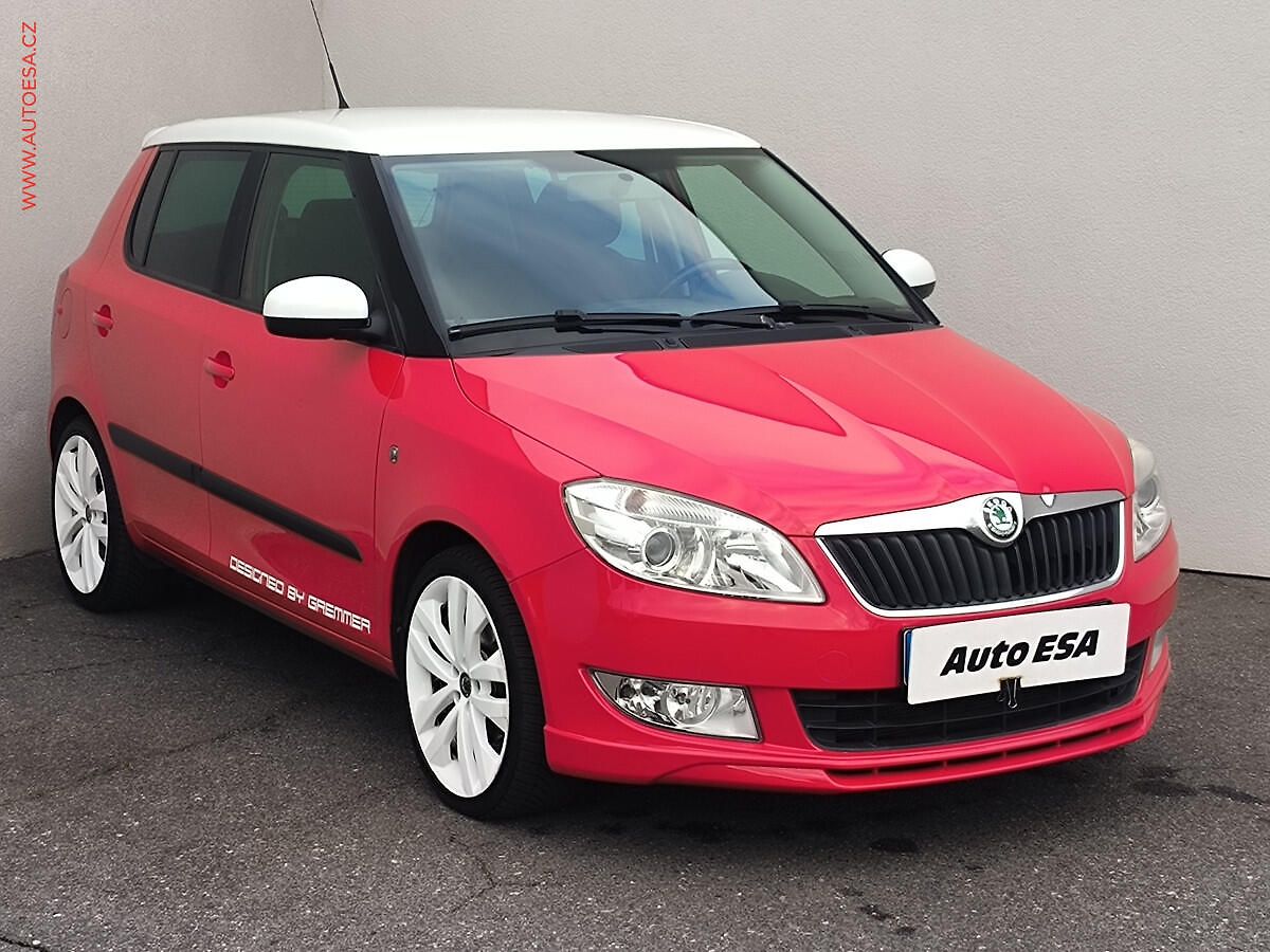 Škoda Fabia 1.2TSI, 1.maj, AC, výhřev sed