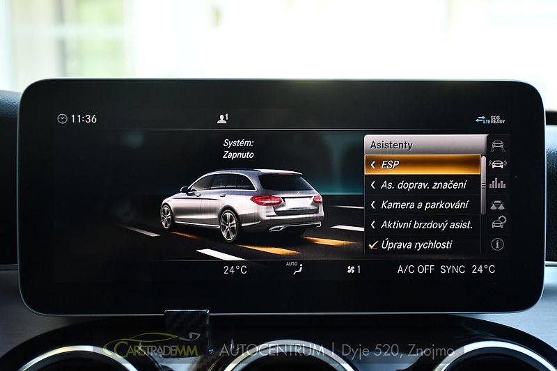 Mercedes-Benz Třídy C 400 AMG 4M ACC 410K  - fotka 42 z 54