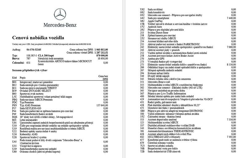 Mercedes-Benz CLA 200, 1.majitel - fotka 16 z 17
