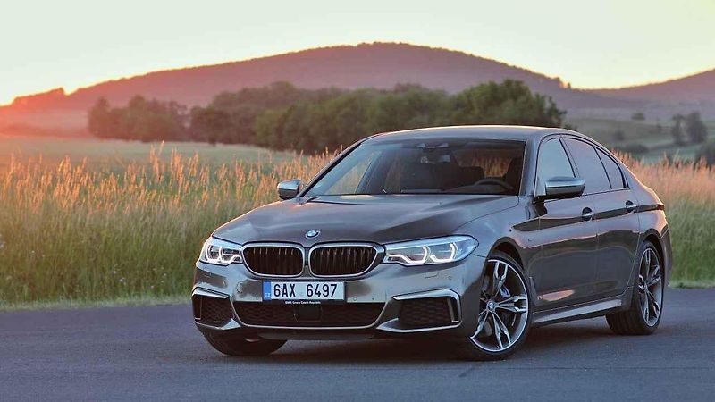 BMW M550d.