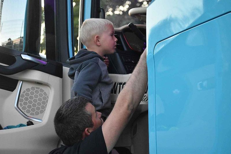Truck show 2025 ve Zlíně, kamiony zaplnily ulici Hradská
