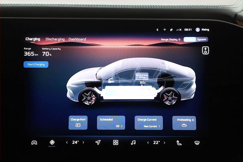 Rising Auto F7 (2025) 77 kWh RWD, SoH 100% - fotka 18 z 31
