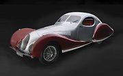 1938 Talbot-Lago T-150C-SS Teardrop Coupe, sbírka J. Willarda Marriotta, Jr.