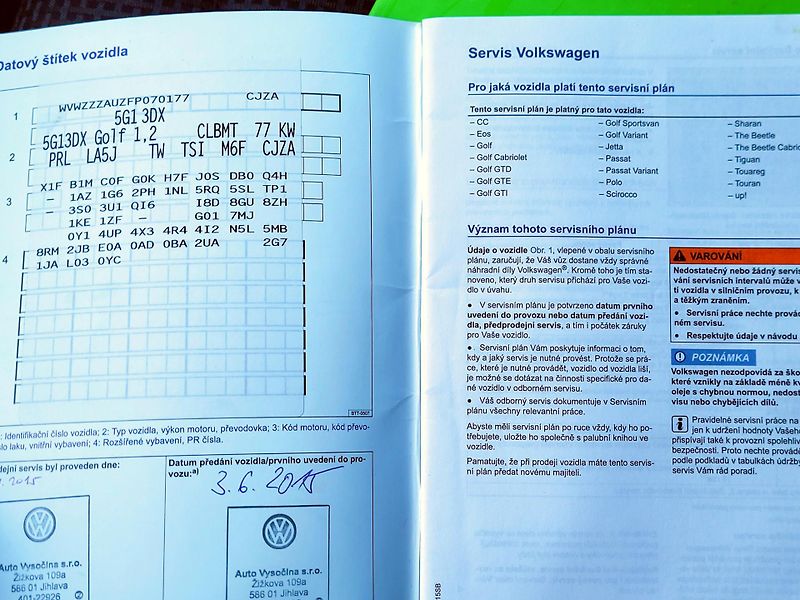 Volkswagen Golf CZ, VÝBAVA, SERV.KN.CEBIA      - fotka 11 z 74