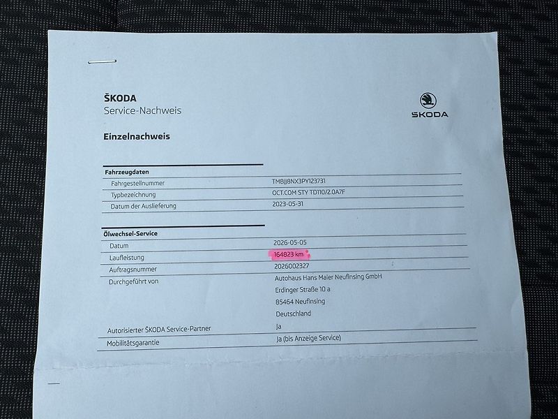 Škoda Octavia (2023) 2.0TDi DSG Ad.LED Webasto - fotka 32 z 50