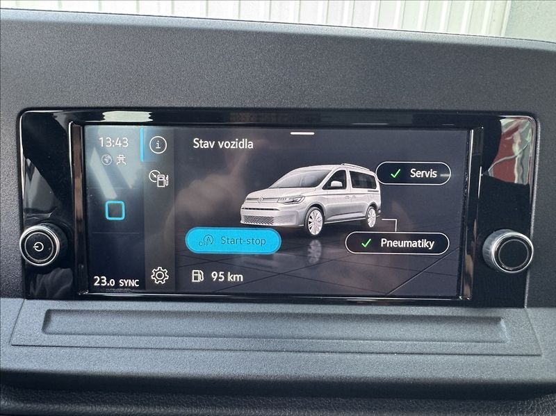 Volkswagen Caddy 2,0 TDI MAXI 7míst DPH 1maj ČR - fotka 36 z 50