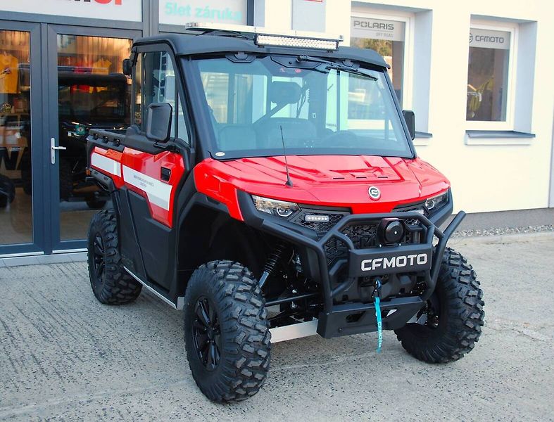 CFMOTO (2026) U10 Pro Highland HASIČSKÁ čtyř - fotka 9 z 25