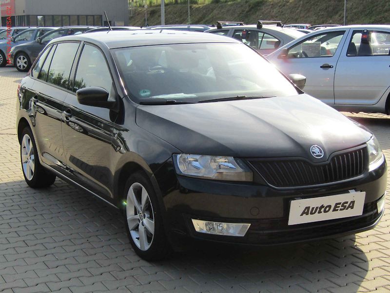 Škoda Rapid (2015) 1.6TDi, AC, temp - fotografie inzerátu