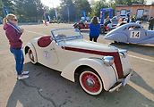 Jawa Minor roadster 1939, se kterým Lukáš Kudrna letos zvítězil v závodě 1000 mil Československa.