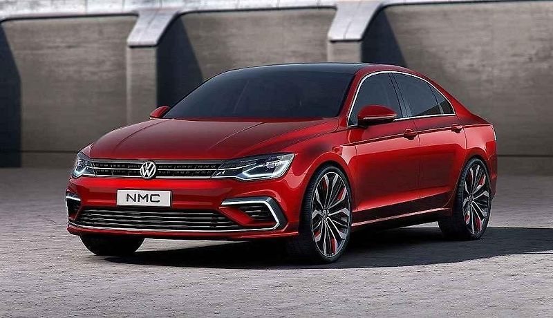 Koncept Volkswagen New Midsize Coupe.