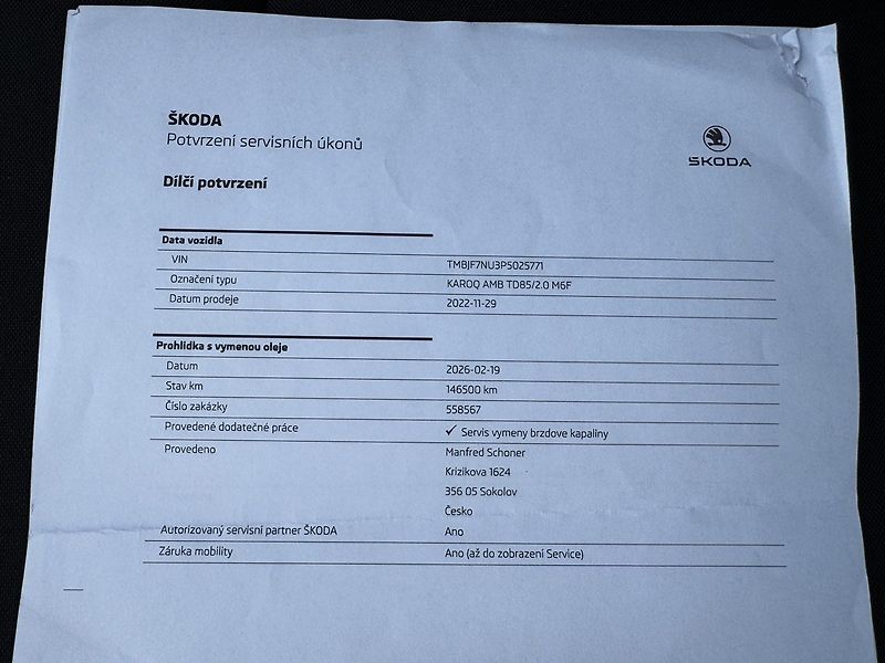 Škoda Karoq (2022) 2.0TDi LED Kamera Smartlink - fotka 30 z 48