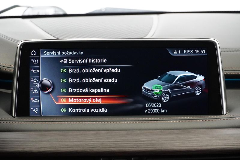 BMW X6 30d Xdrive,Mpacket,ČR,Head-Up - fotka 35 z 41