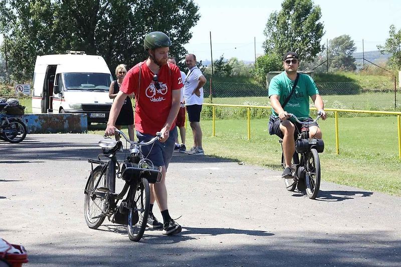 Moped sraz v Brně-Chrlicích