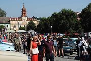 Veterány se sjely do Veselí nad Lužnicí na Selské Baroko 2023.