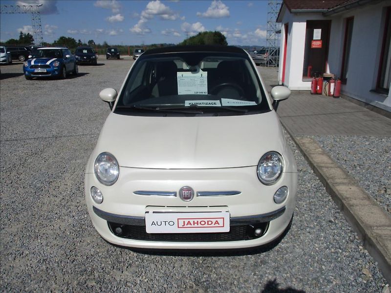 Fiat 500C 1,2 i, aut.klima,servis,Cabrio - fotka 2 z 27