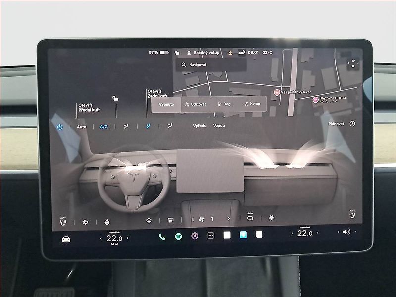 Tesla Model Y (2022) Long Range AWD 79kWh, SoH 92% - fotka 12 z 25