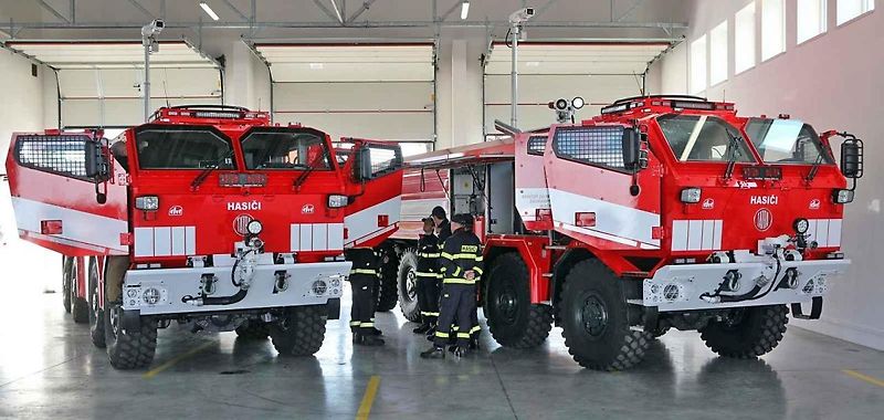Tatra Tigon za jízdy