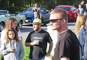Za charitativním srazem amerik v jihočeském Táboře stojí vojenský policista Jaroslav Grepl (37), pomáhá už 7. rokem.