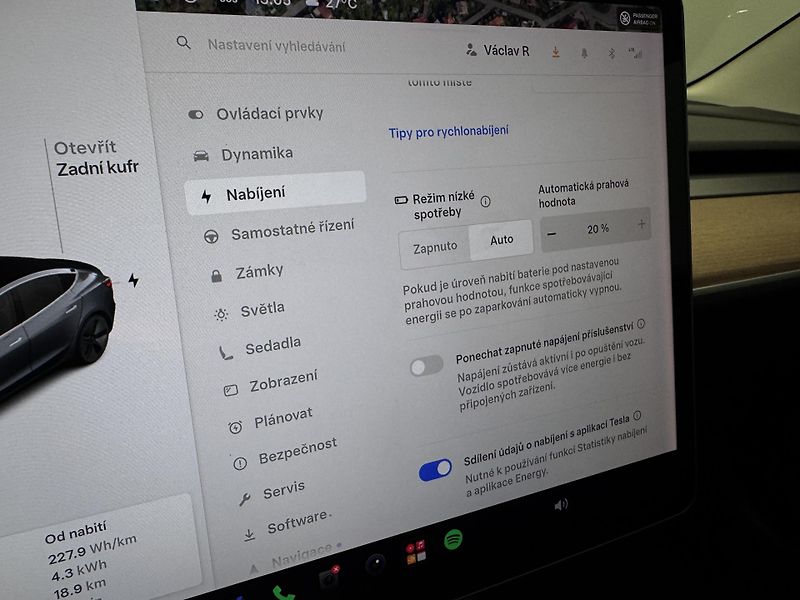 Tesla Model 3 LONG RANGE 4WD SOH 87% - fotka 39 z 65