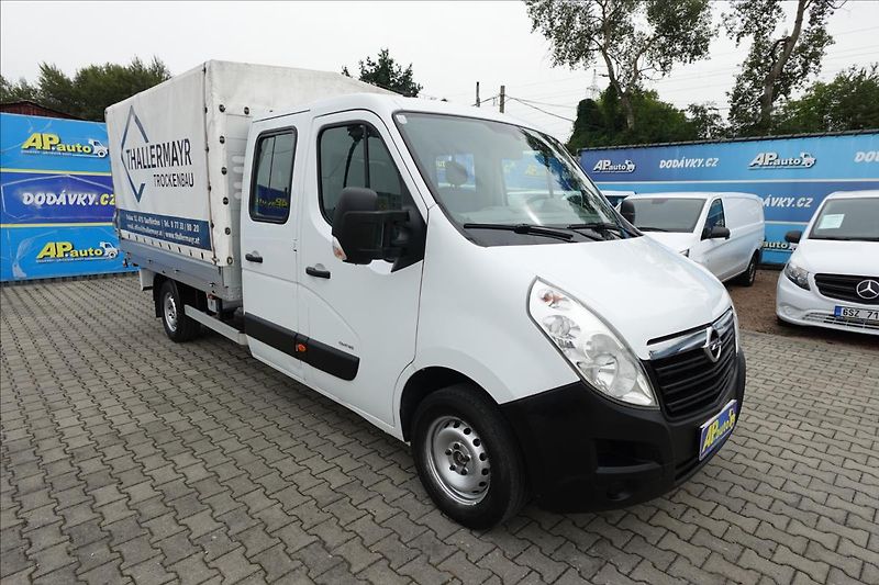 Opel Movano 2,3 CDTI  DVOJKABINA 7MÍST VAL - fotka 5 z 20
