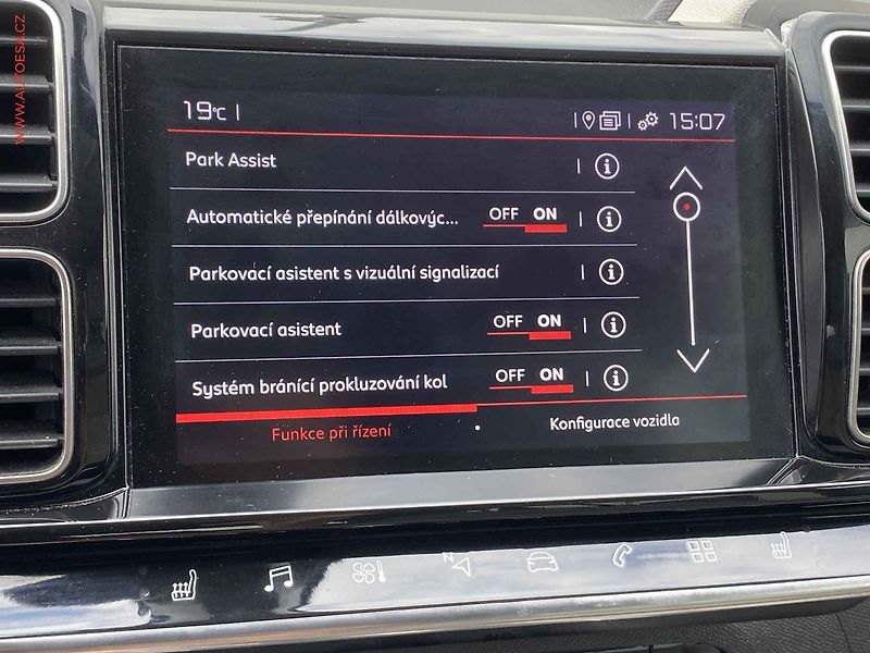 Citroën C5 Aircross (2019) 1.5 HDi, Shine, AT, kůže - fotka 17 z 21