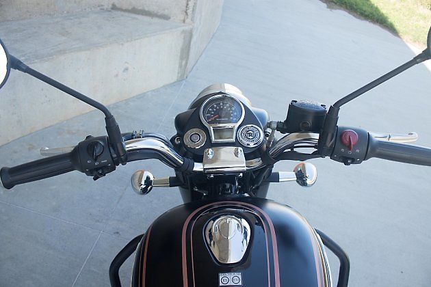 test Royal Enfield Bullet 350, zdroj: Deník/Viola Procházková