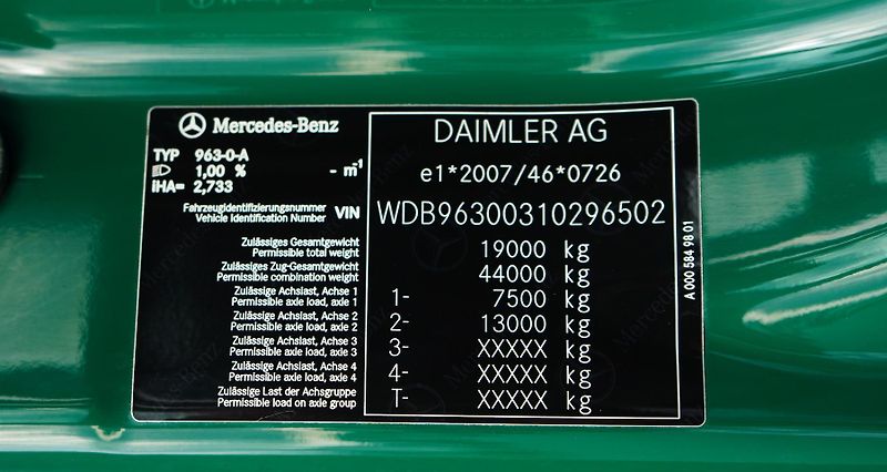 Mercedes-Benz (2018) ANTOS / 1833 / E 6 / KONTENER  - fotka 11 z 43