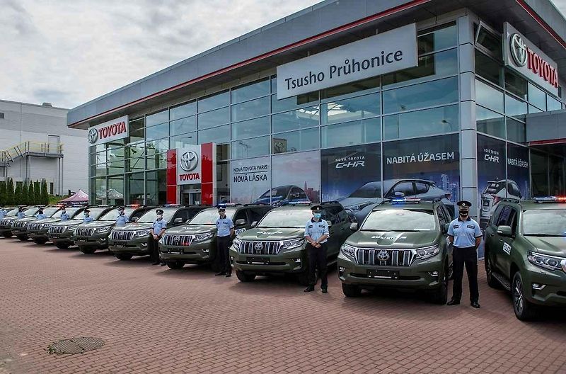 Policie má poprvé ve svém vozovém parku Toyoty