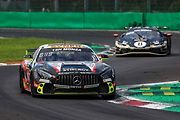 Trio David Vršecký, Adam Lacko a Aliyyah Koloc dokázalo dovézt svůj speciál Mercedes AMG GT4 na třetí místo v kategorii GT4. Foto: Buggyra Racing