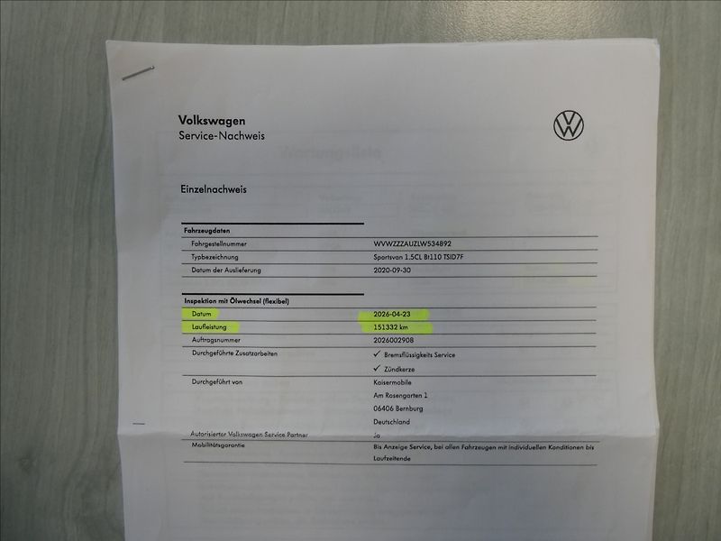 Volkswagen Golf Sportsvan 1,5 TSi 110kW DSG,závěs,naviga - fotka 42 z 43