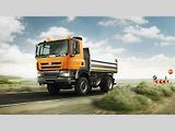 Tatra Phoenix 4x4 – třístranný sklápěč.