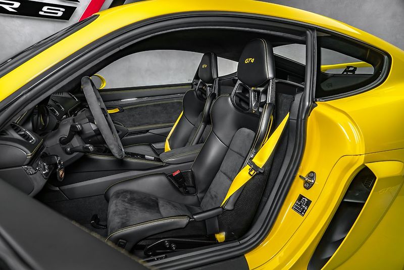 Porsche Cayman GT4 Sport Chrono Carbon Záruka - fotka 14 z 28