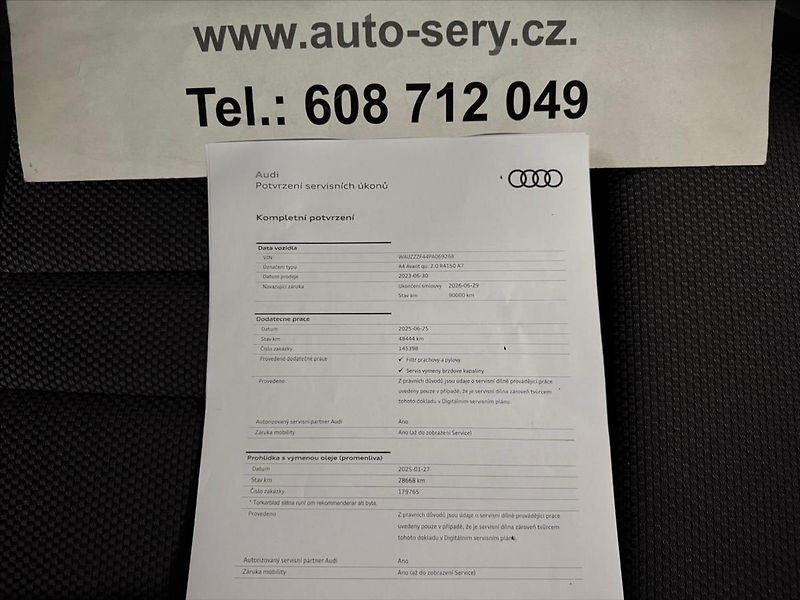 Audi A4 40TFSI Q S-LINE NEZ-TOP MATRIX - fotka 47 z 47