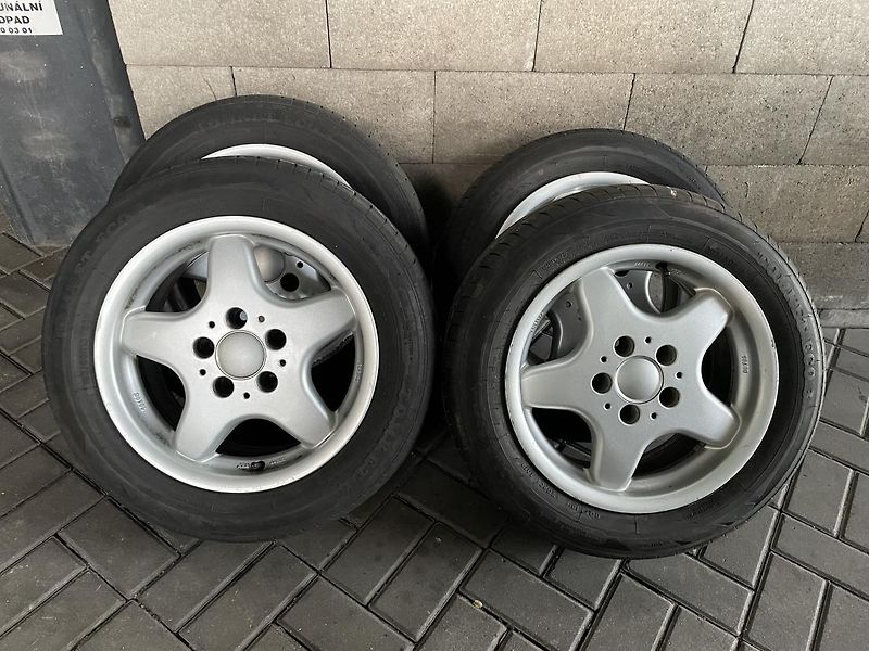 Ostatní MB C ORIG. ALU KOLA 195/60 R15 - fotka 1 z 5