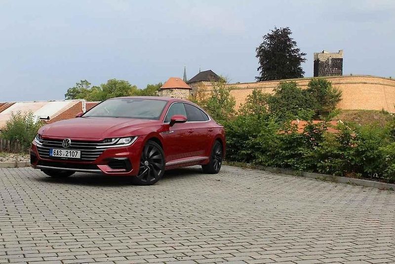 Volkswagen Arteon během testu