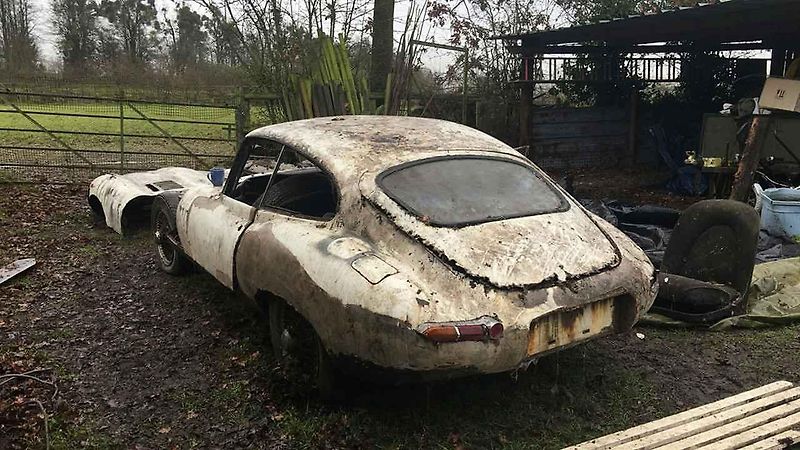Jaguar E-Type z roku 1962.