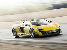 McLaren 675LT Spider.