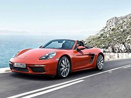 Porsche 718 Boxster.
