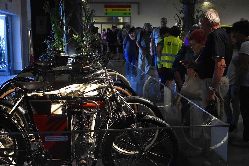 Výstava Pocta vozům Škoda na Výstavišti Kroměříž, 11. srpna 2023.