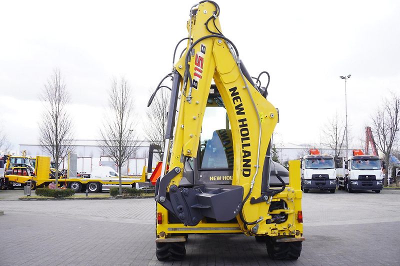 New Holland (2020) B115B backhoe loader / 4600 MT - fotka 5 z 24