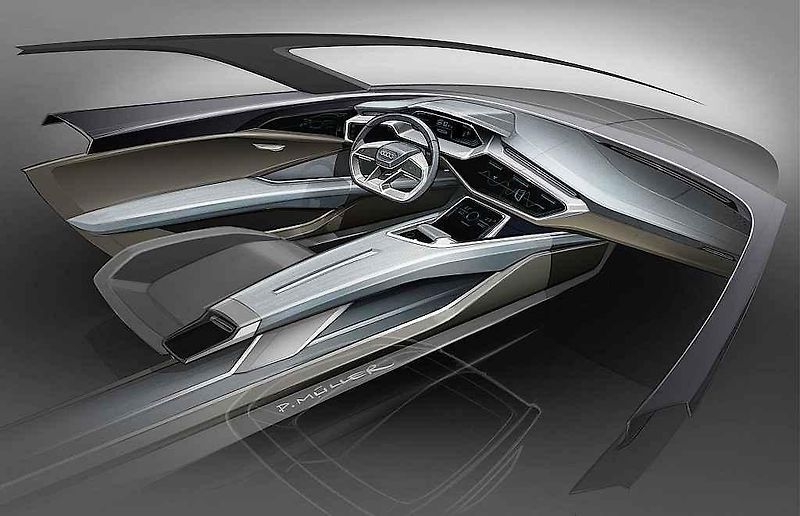 Koncept Audi e-tron quattro.