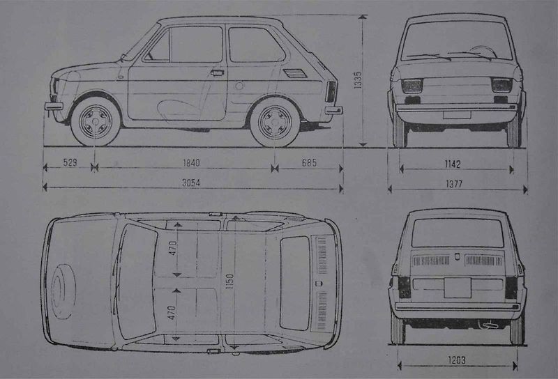 Fiat 126p z roku 1986 je využíván téměř každý den