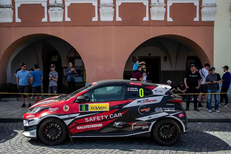 Rallysprintový závod KOWAX Valašská rally, 7. dubna 2024, Nový Jičín.