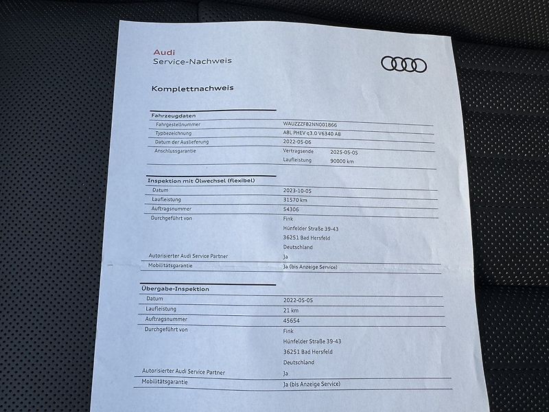 Audi A8 (2022) 55TSFi Martix Vzduch B&O - fotka 33 z 49