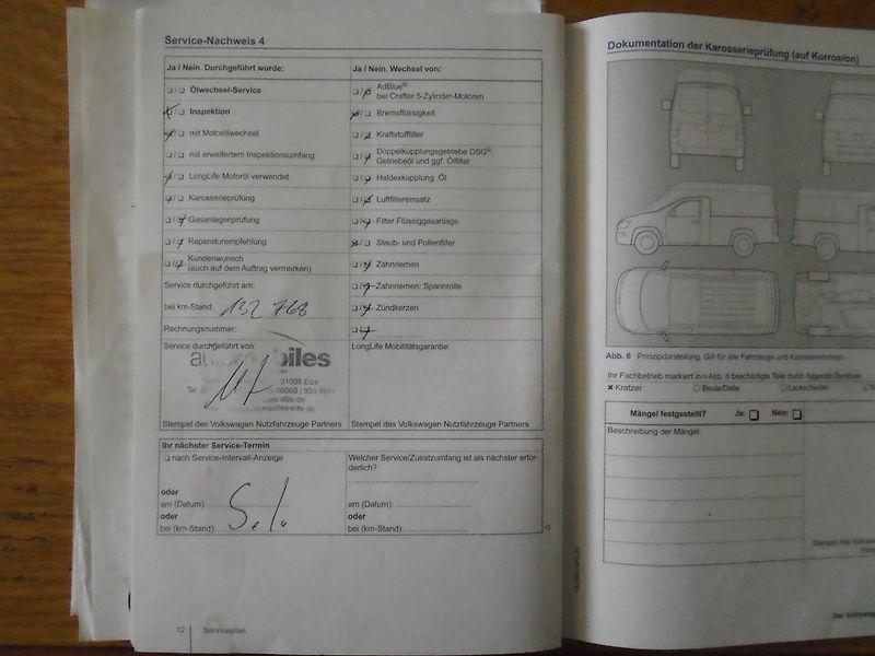 Volkswagen Transporter 2.0 TDI LONG servisní historie - fotka 36 z 44