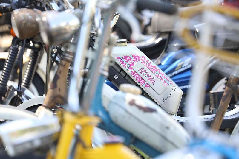 Moped sraz v Brně-Chrlicích