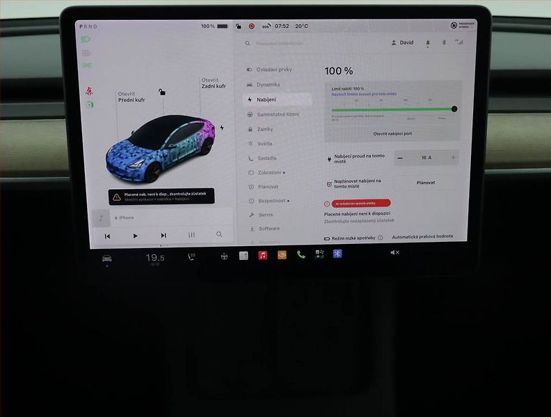 Tesla Model 3 (2021) Long Range 4WD 79kWh, SoH 91% - fotka 11 z 22
