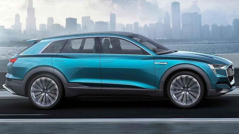 Koncept Audi e-tron Sportback.